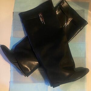 Elegant Black Over the Knee Boots